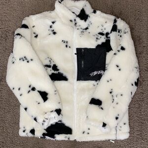 Stussy Monochrome Fleece Jacket